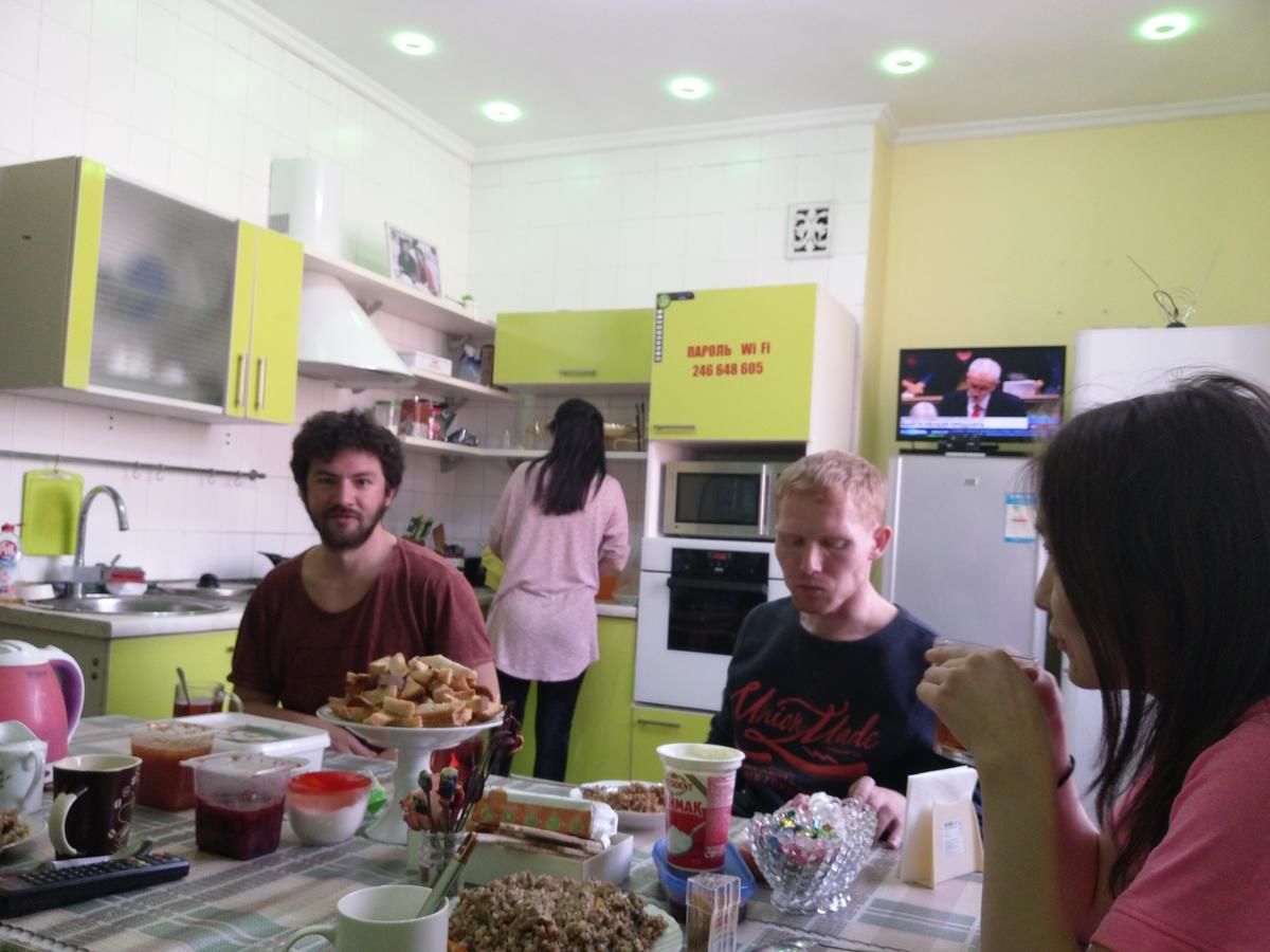 Хостелы Old Square Hostel Алматы-47