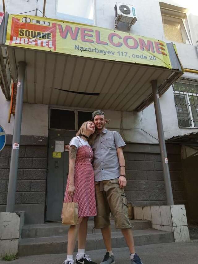 Хостелы Old Square Hostel Алматы-45